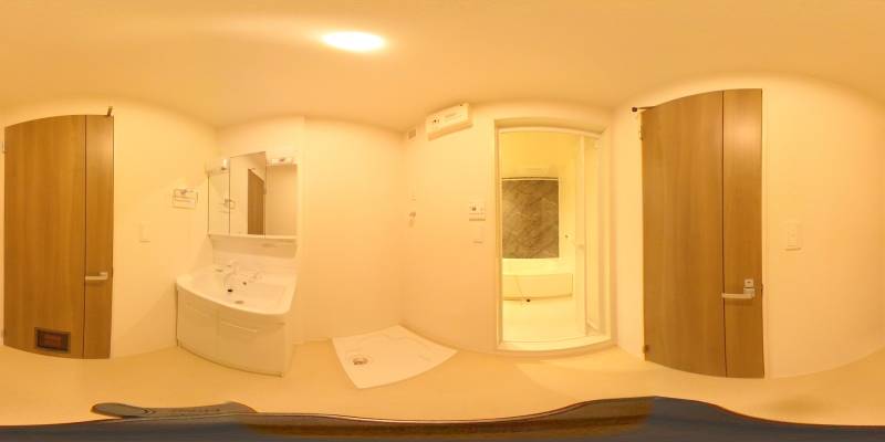 パノラマ画像洗面所