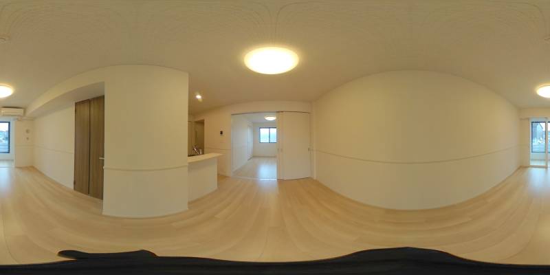 パノラマ画像リビング