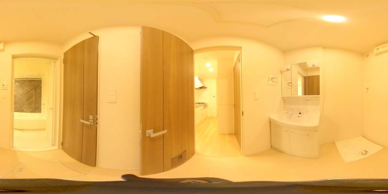 パノラマ画像洗面所