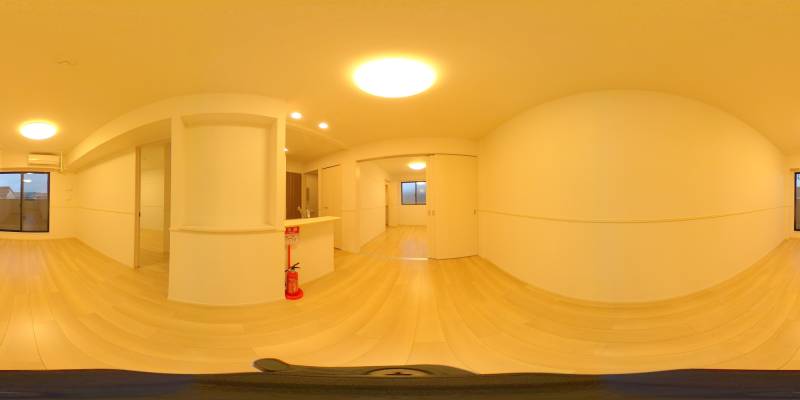 パノラマ画像リビング