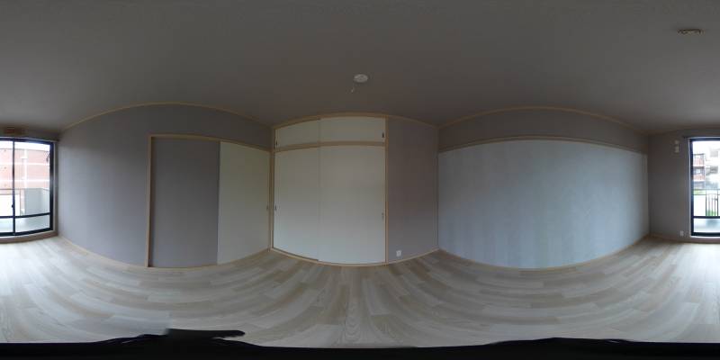 パノラマ画像洋室