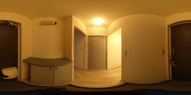 パノラマ画像玄関