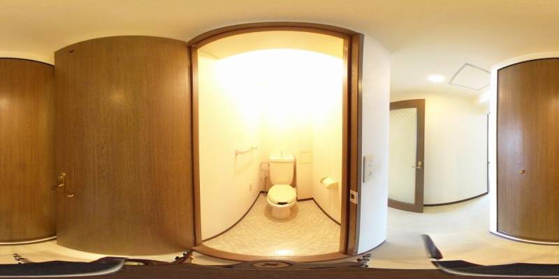 パノラマ画像トイレ