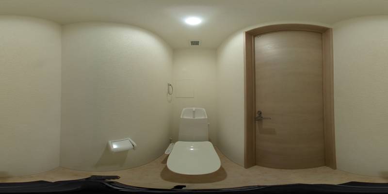 パノラマ画像トイレ