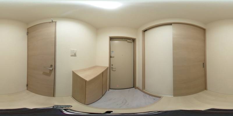 パノラマ画像玄関