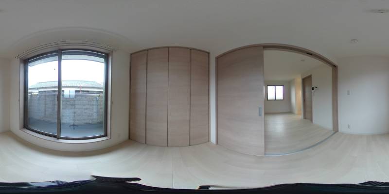 パノラマ画像洋室