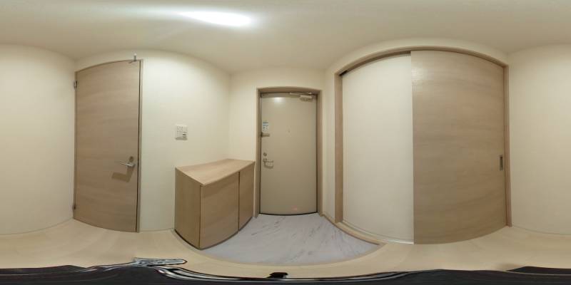 パノラマ画像玄関