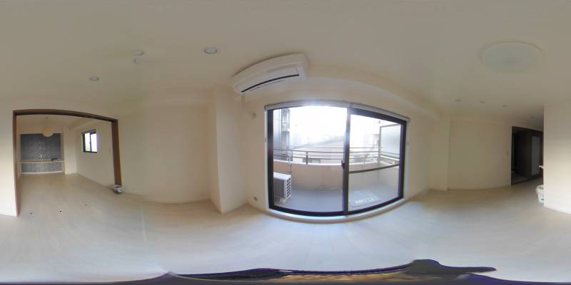 パノラマ画像洋室