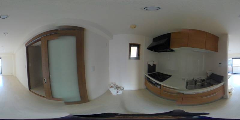 パノラマ画像キッチン