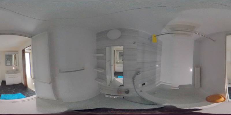 パノラマ画像バスルーム