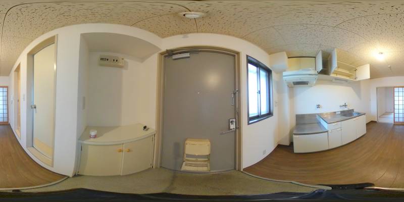 パノラマ画像玄関