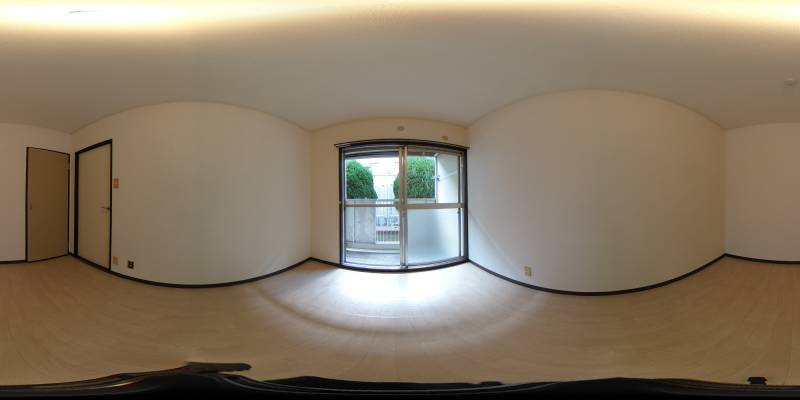 パノラマ画像洋室