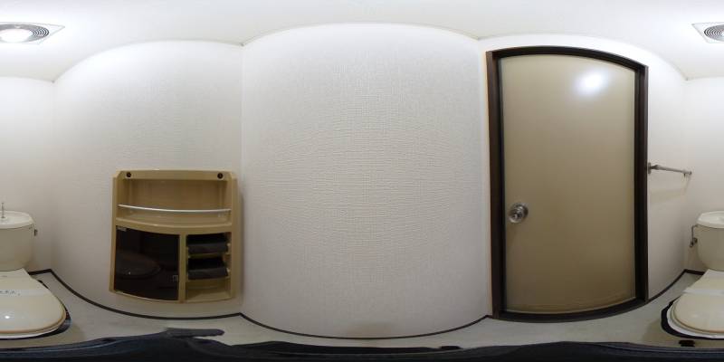 パノラマ画像トイレ