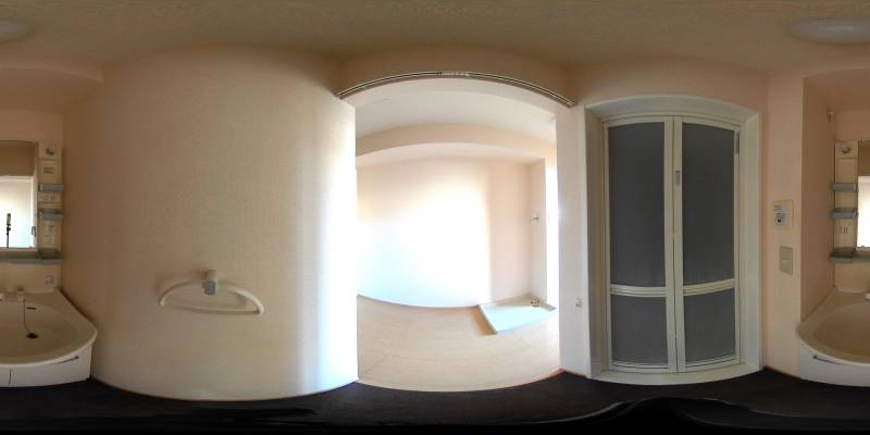 パノラマ画像洗面所