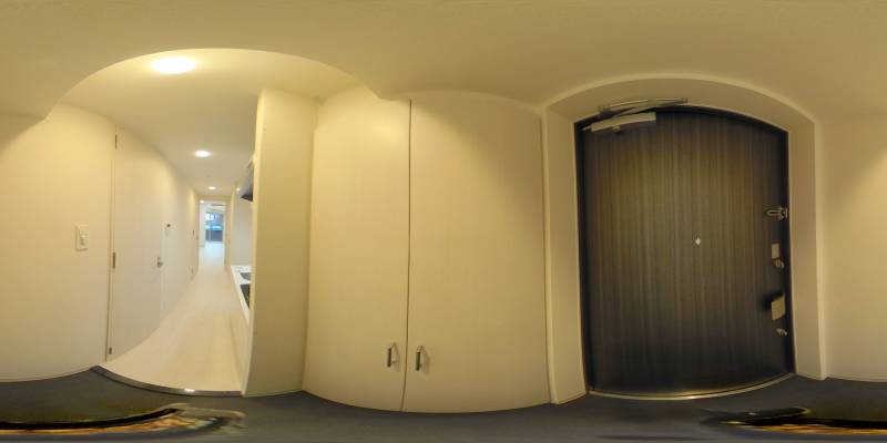 パノラマ画像玄関