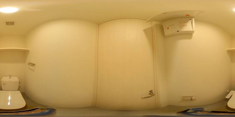 パノラマ画像トイレ