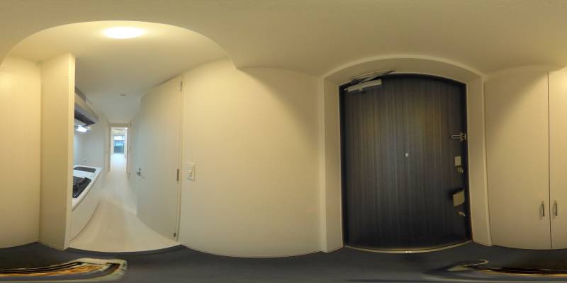 パノラマ画像玄関