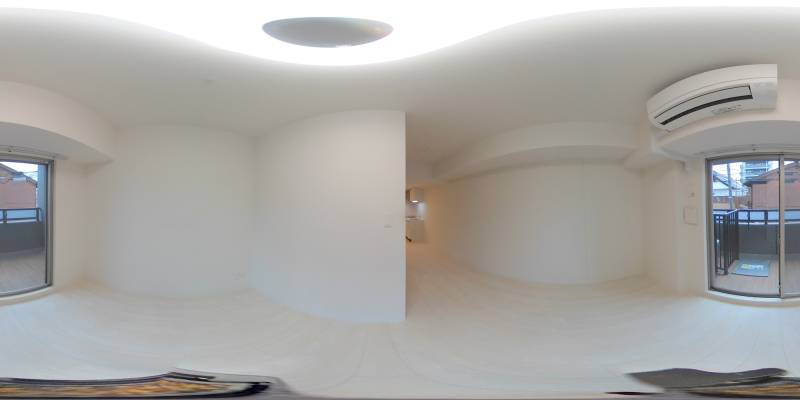 パノラマ画像リビング