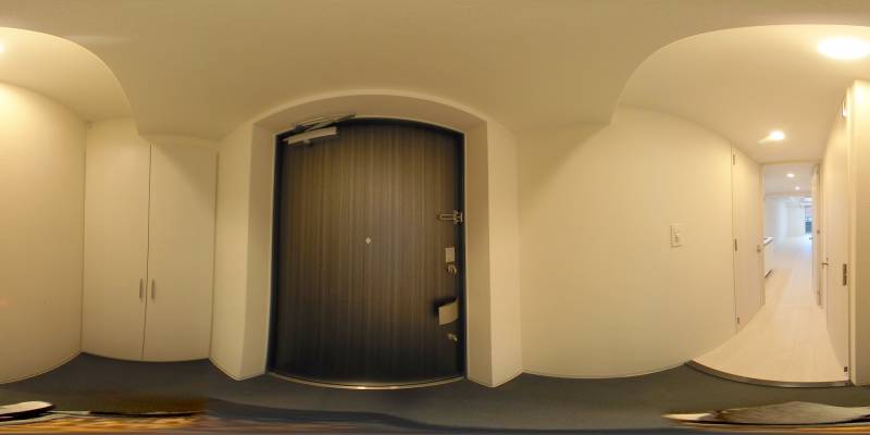 パノラマ画像玄関