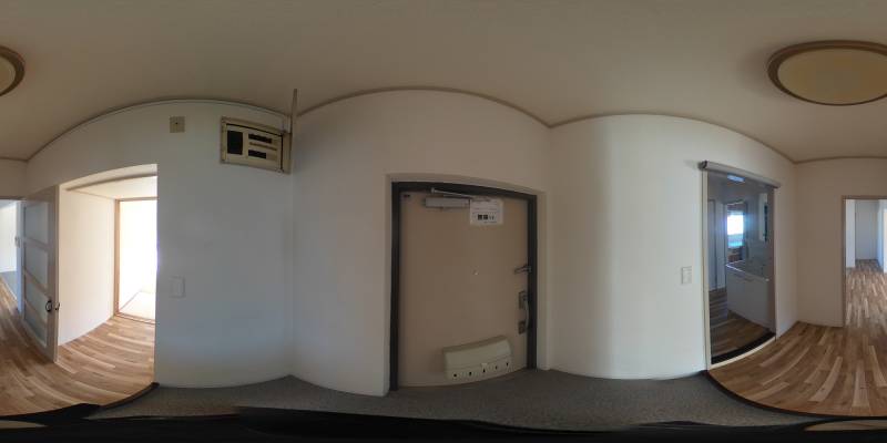 パノラマ画像玄関