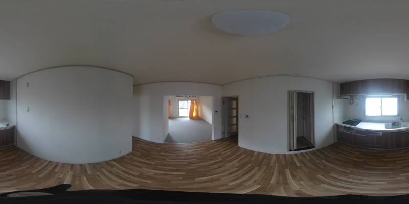 パノラマ画像リビング