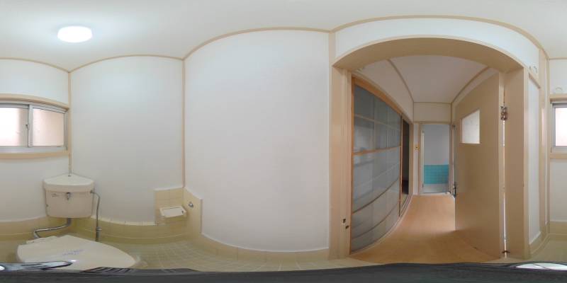 パノラマ画像トイレ