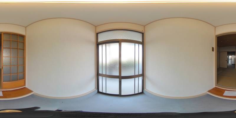 パノラマ画像玄関