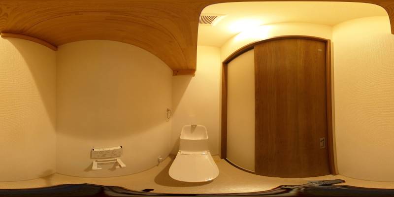 パノラマ画像トイレ