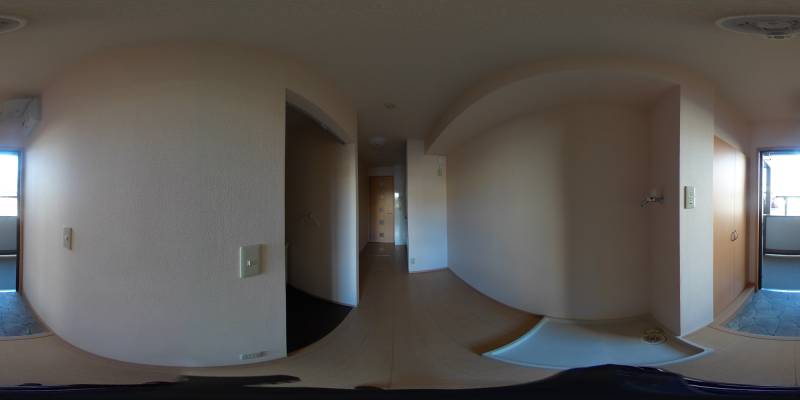 パノラマ画像玄関