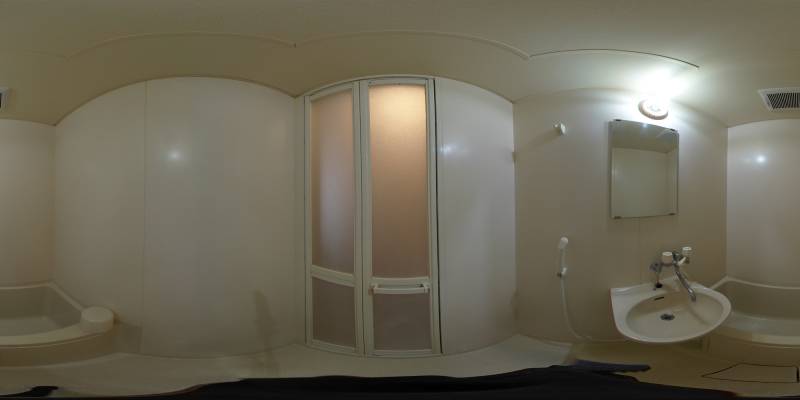 パノラマ画像バスルーム