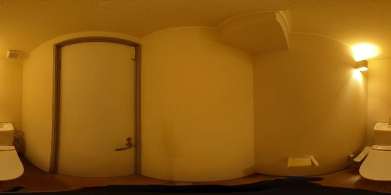 パノラマ画像トイレ