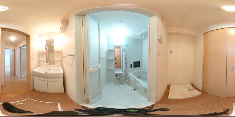 パノラマ画像バスルーム