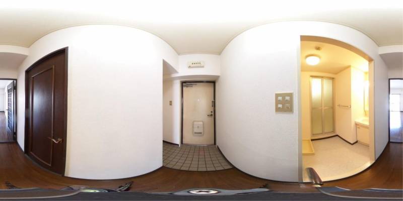 パノラマ画像玄関