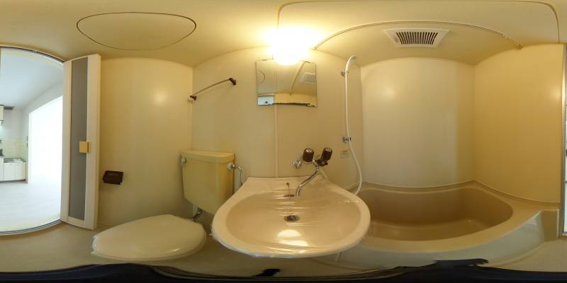 パノラマ画像洗面所