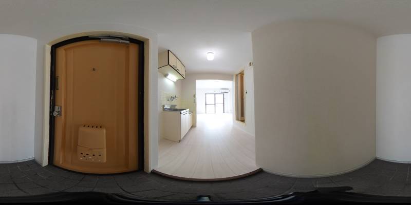 パノラマ画像玄関