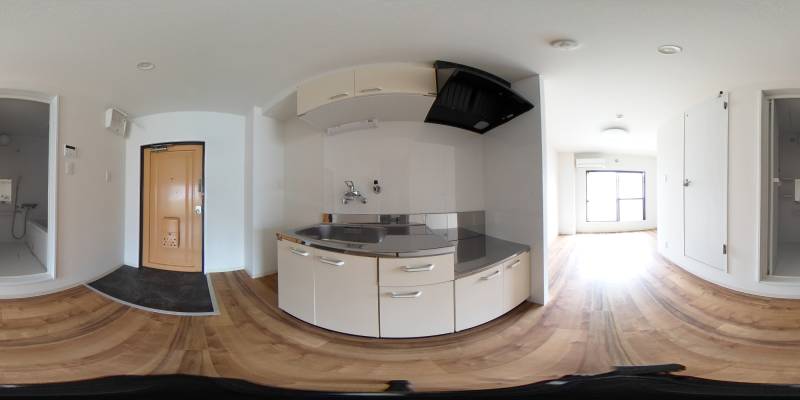 パノラマ画像キッチン