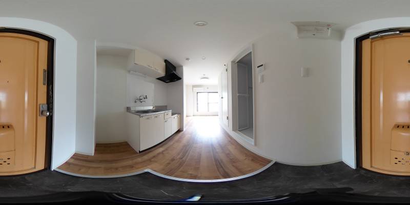 パノラマ画像玄関