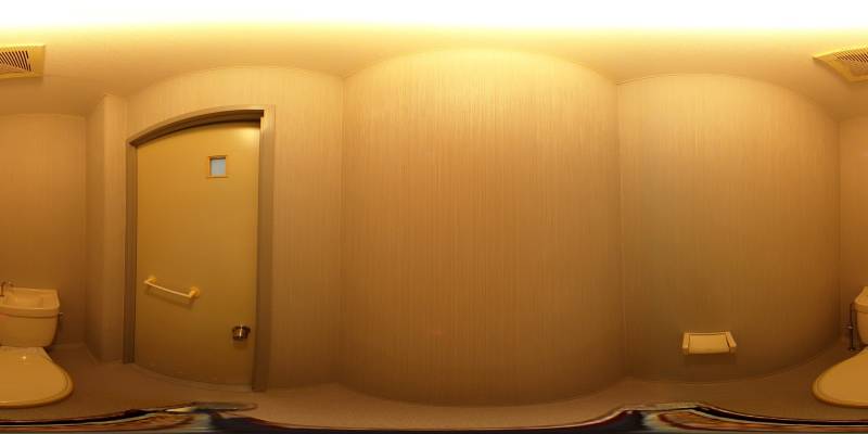 パノラマ画像トイレ