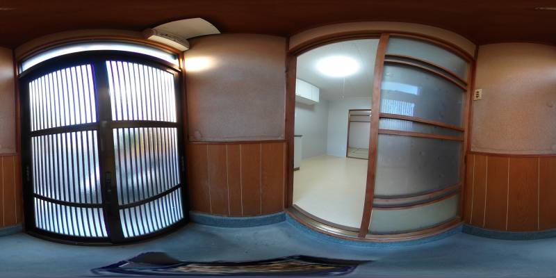 パノラマ画像玄関