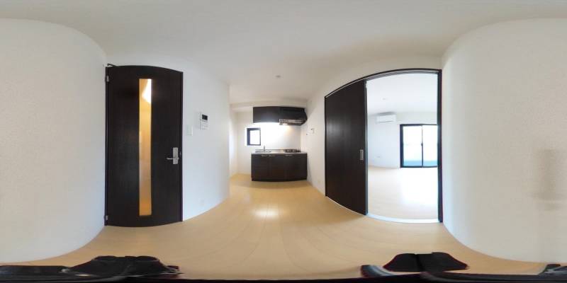 パノラマ画像リビング