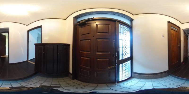 パノラマ画像玄関