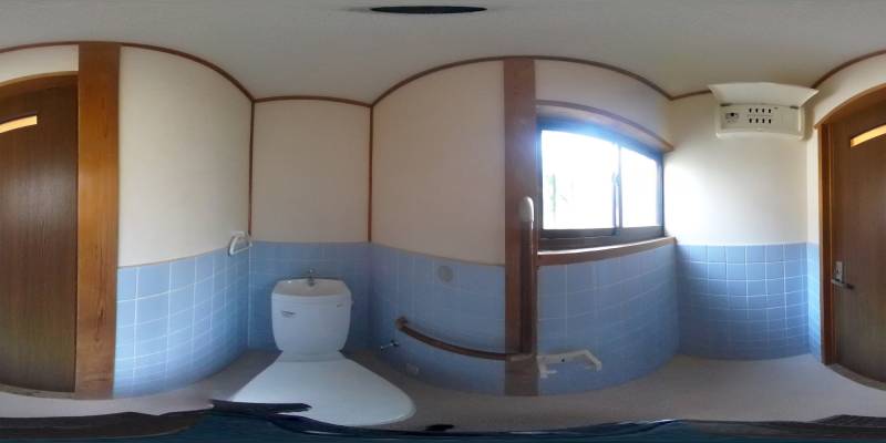 パノラマ画像トイレ