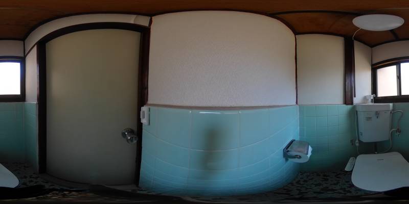 パノラマ画像トイレ