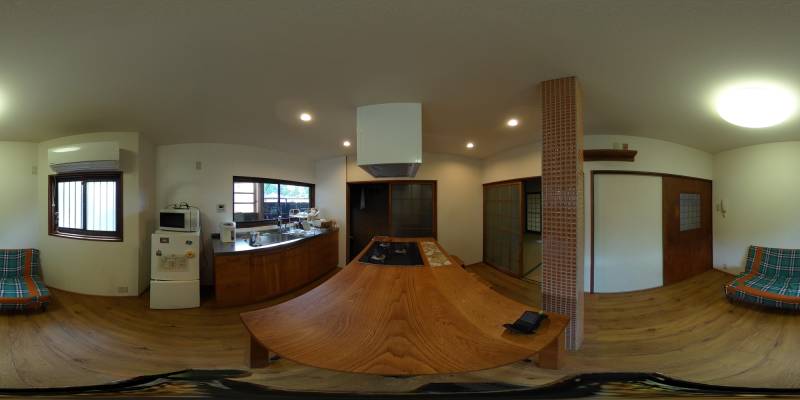 パノラマ画像ダイニング