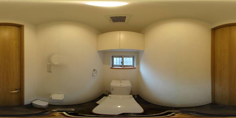 パノラマ画像トイレ