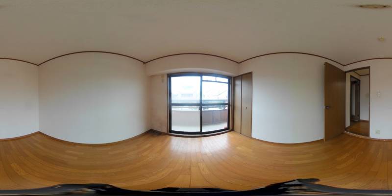 パノラマ画像洋室