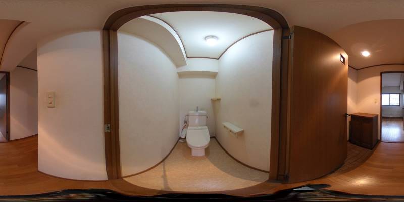 パノラマ画像トイレ