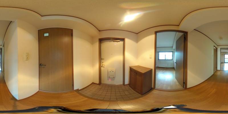 パノラマ画像玄関