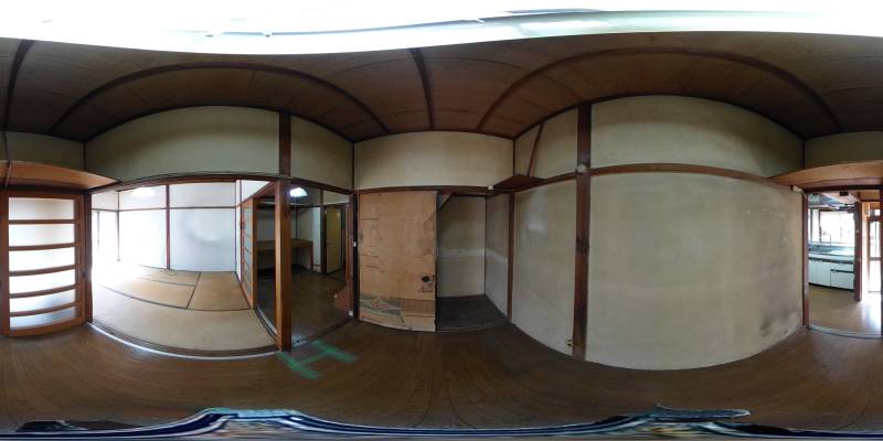 パノラマ画像洋室