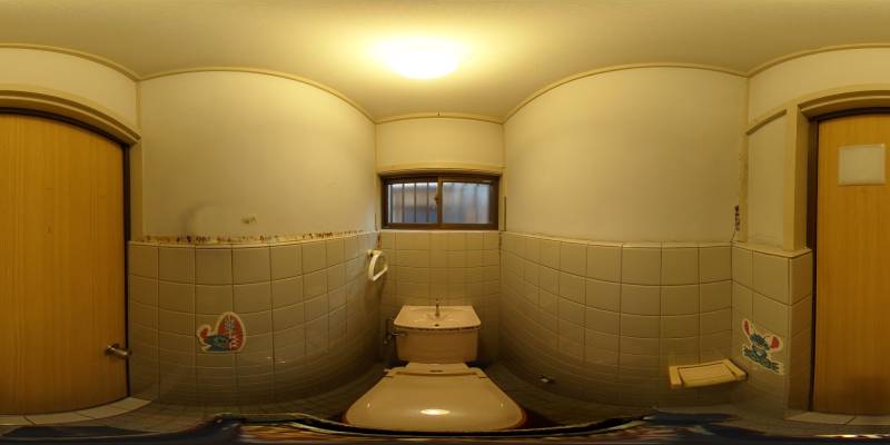 パノラマ画像トイレ